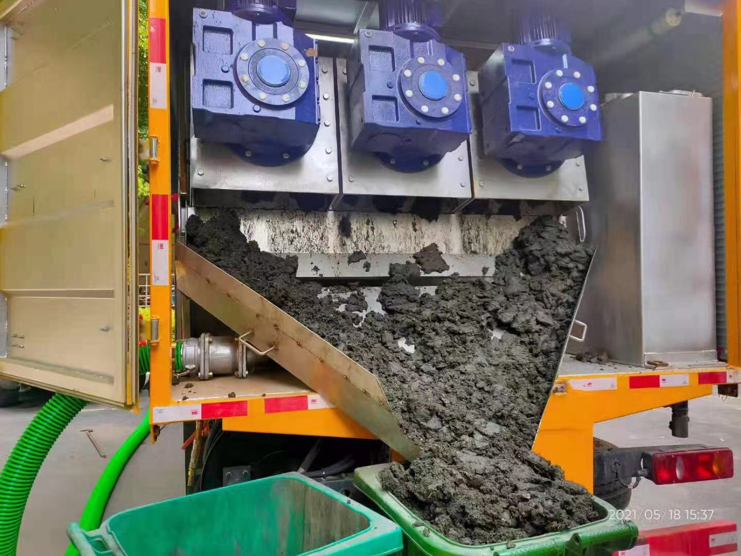 临澧化粪池清掏城市维护站-泥浆净化干湿分离处理